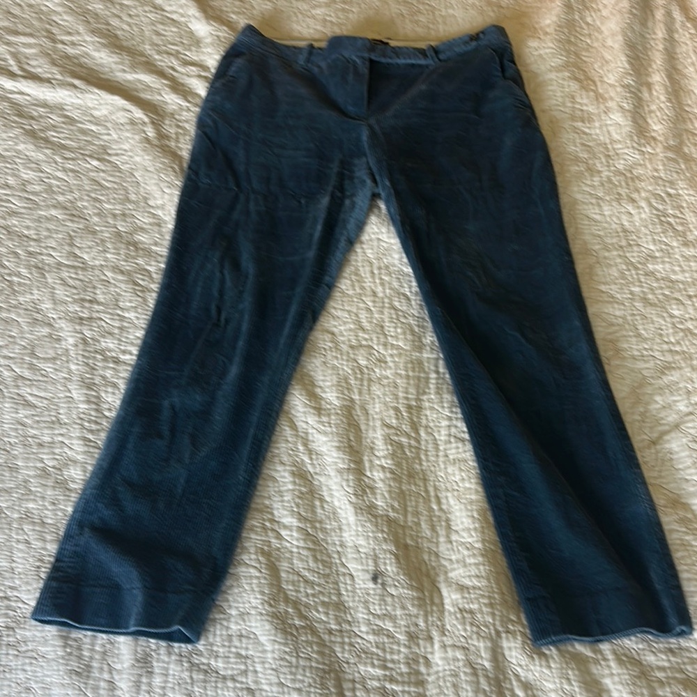 Theory blue-gray Corduroy Trousers